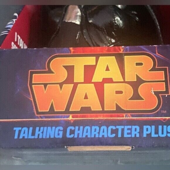 Darth Vader Talking Plush With Christmas Hat Star Wars Hat 9" - Picture 4 of 5